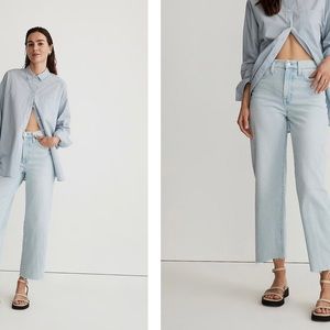 Perfect vintage wide leg crop Jean